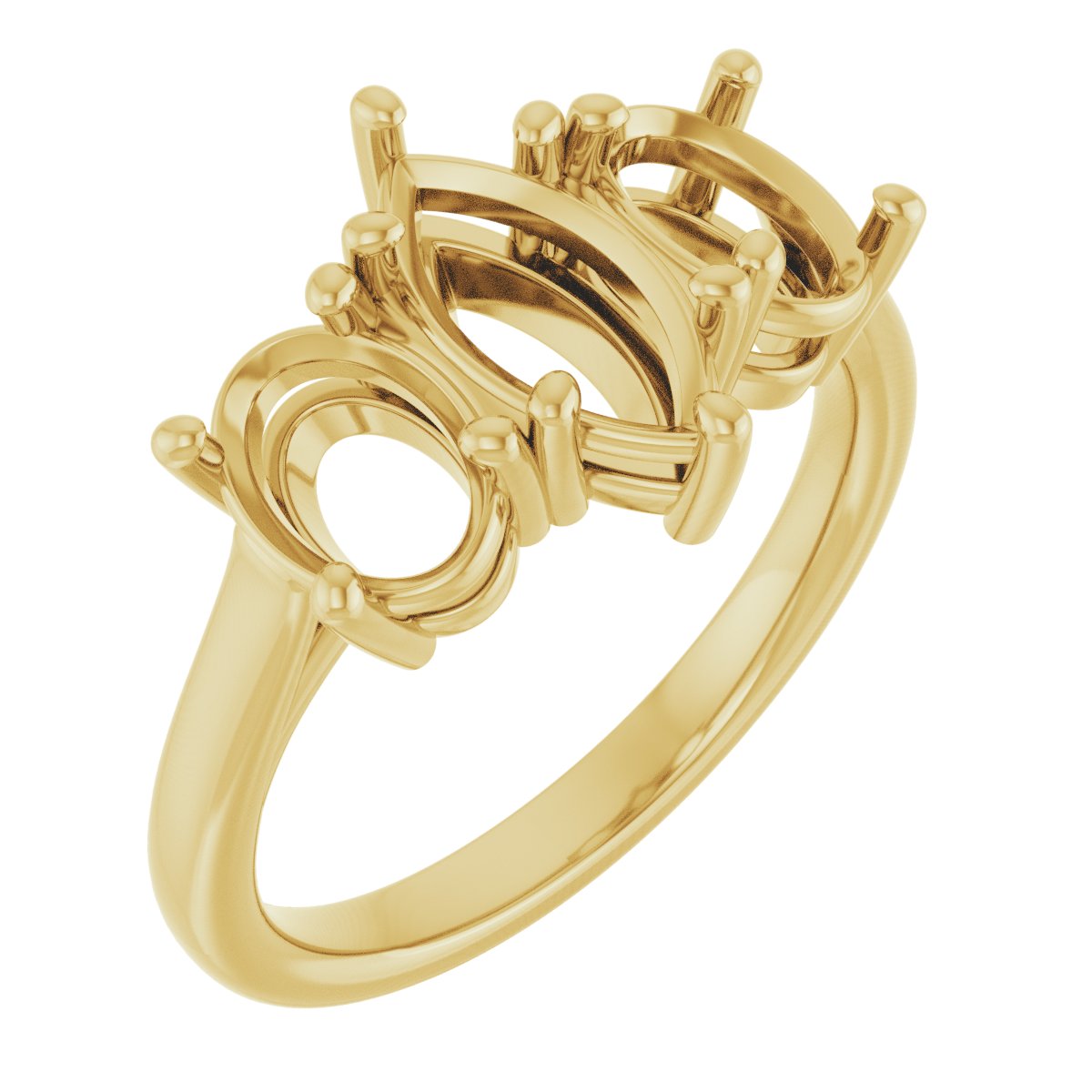 Three-Stone Engagement Ring