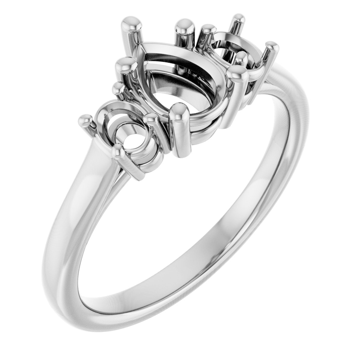 Three-Stone Engagement Ring