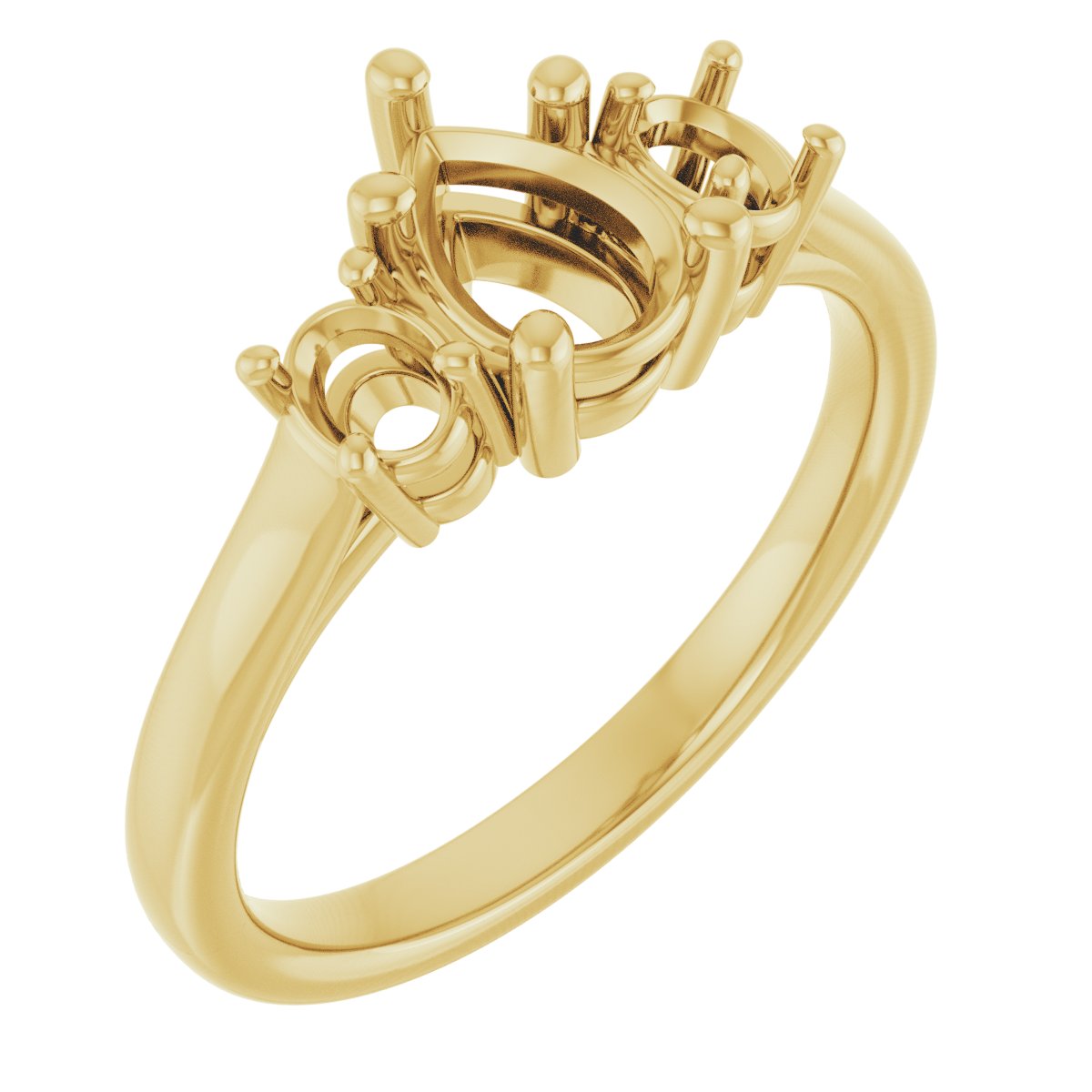Three-Stone Engagement Ring