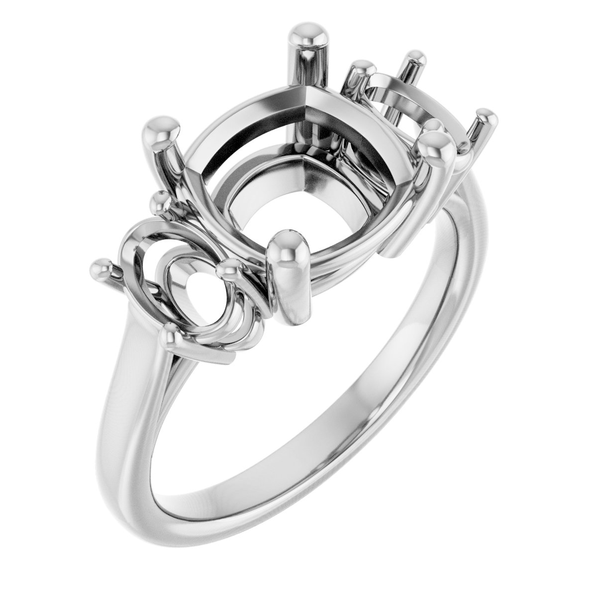 Three-Stone Engagement Ring