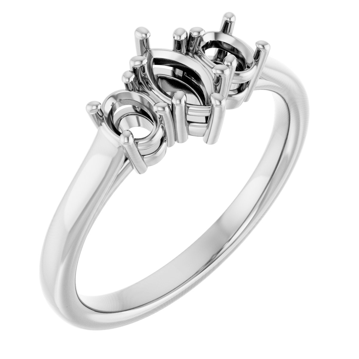 Three-Stone Engagement Ring
