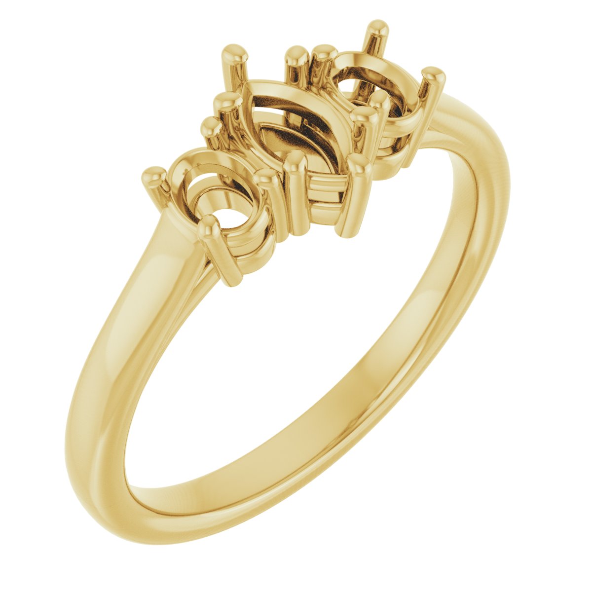 Three-Stone Engagement Ring