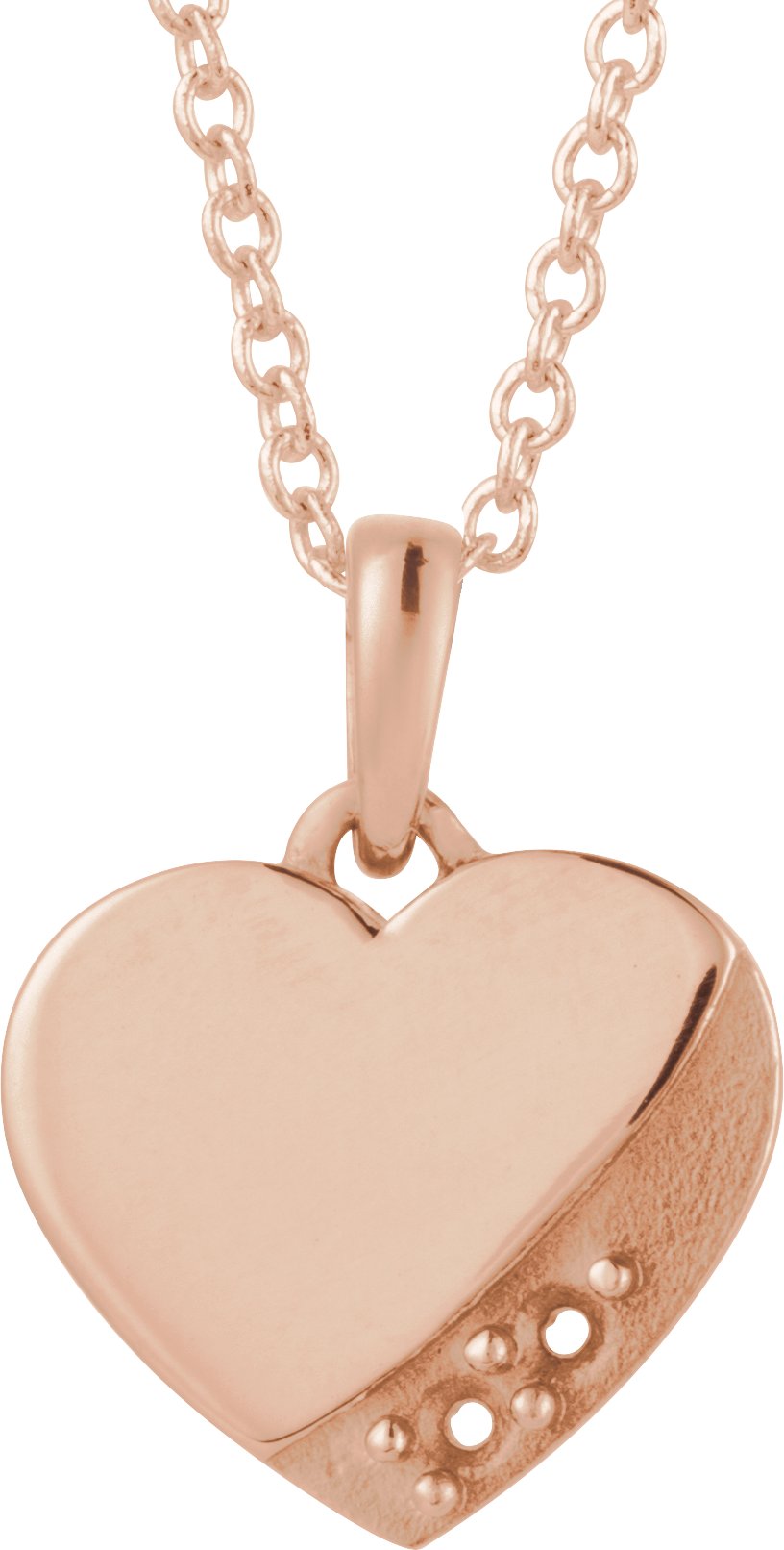 Engravable Family Heart Necklace or Pendant