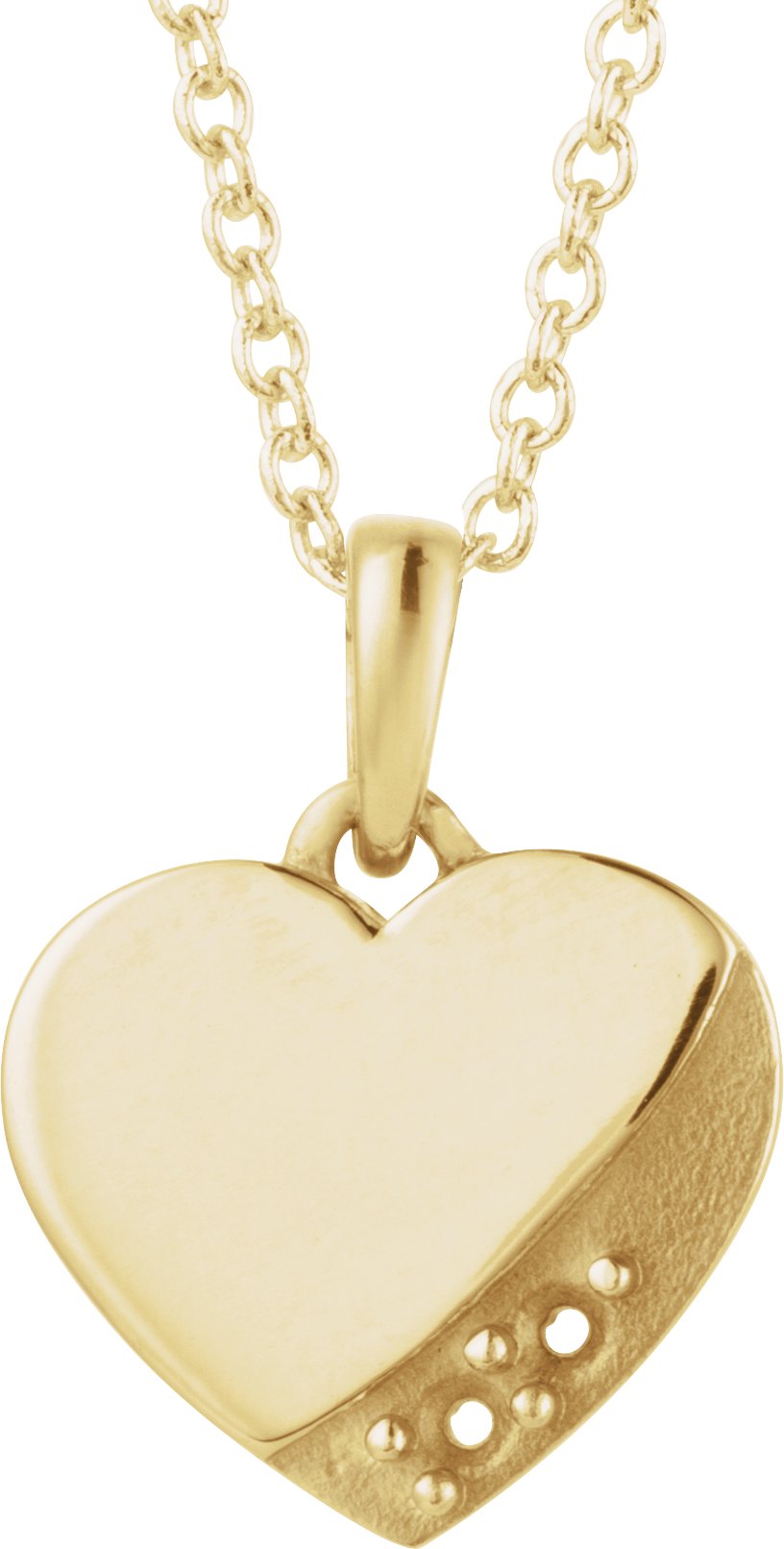 Engravable Family Heart Necklace or Pendant