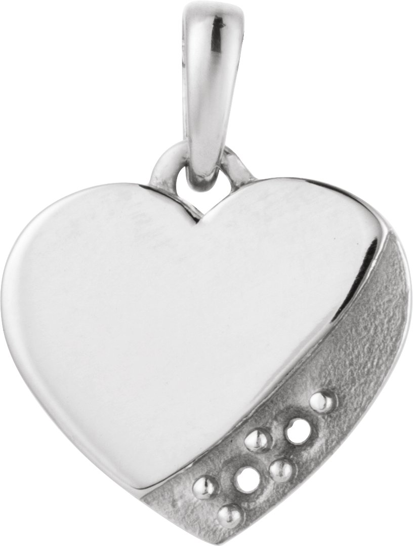 Engravable Family Heart Necklace or Pendant