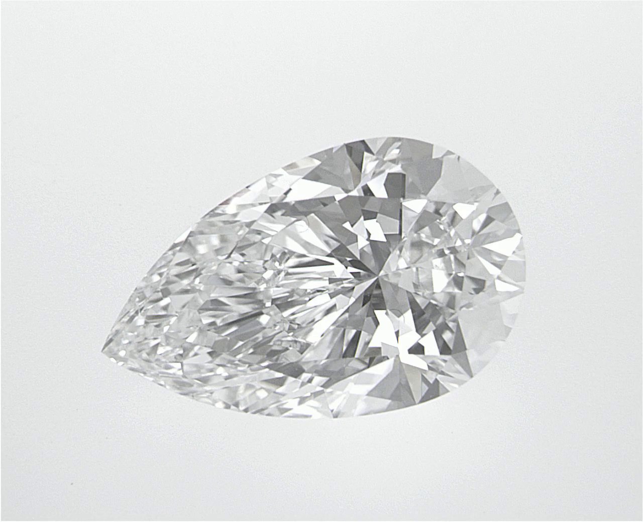 2.2 CT Pear Lab-Grown Diamond Surrey Vancouver Canada Langley Burnaby Richmond