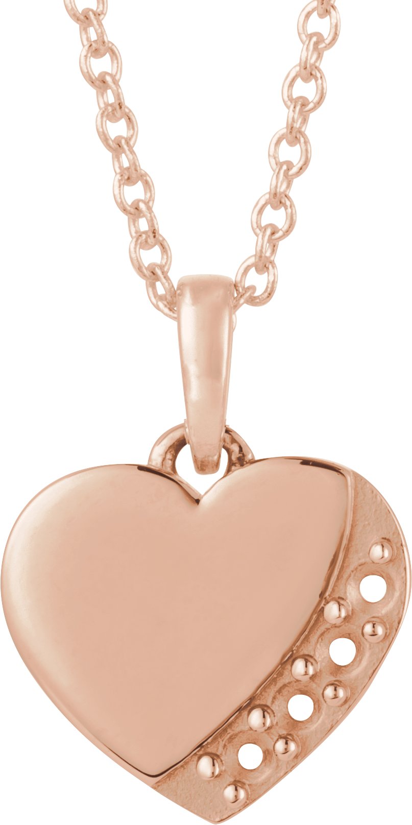 Engravable Family Heart Necklace or Pendant
