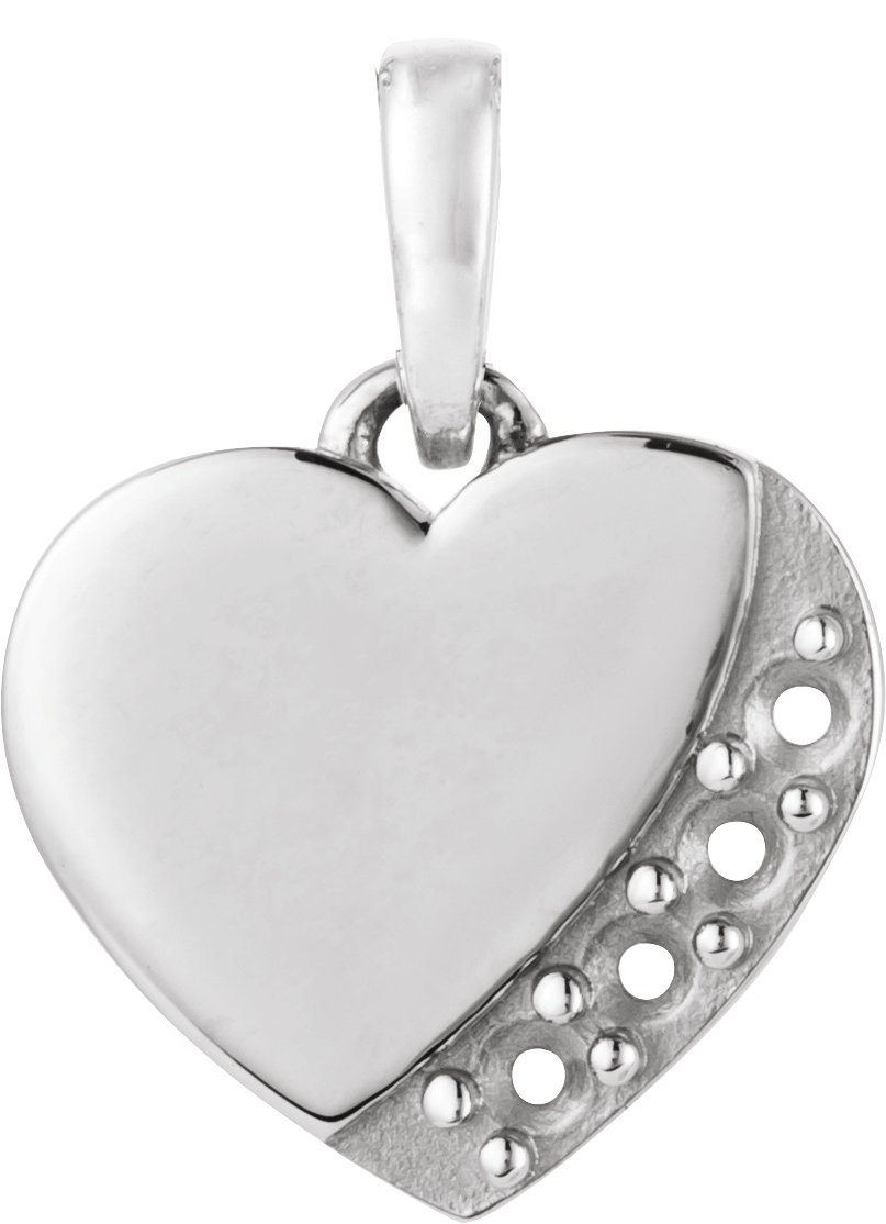Engravable Family Heart Necklace or Pendant
