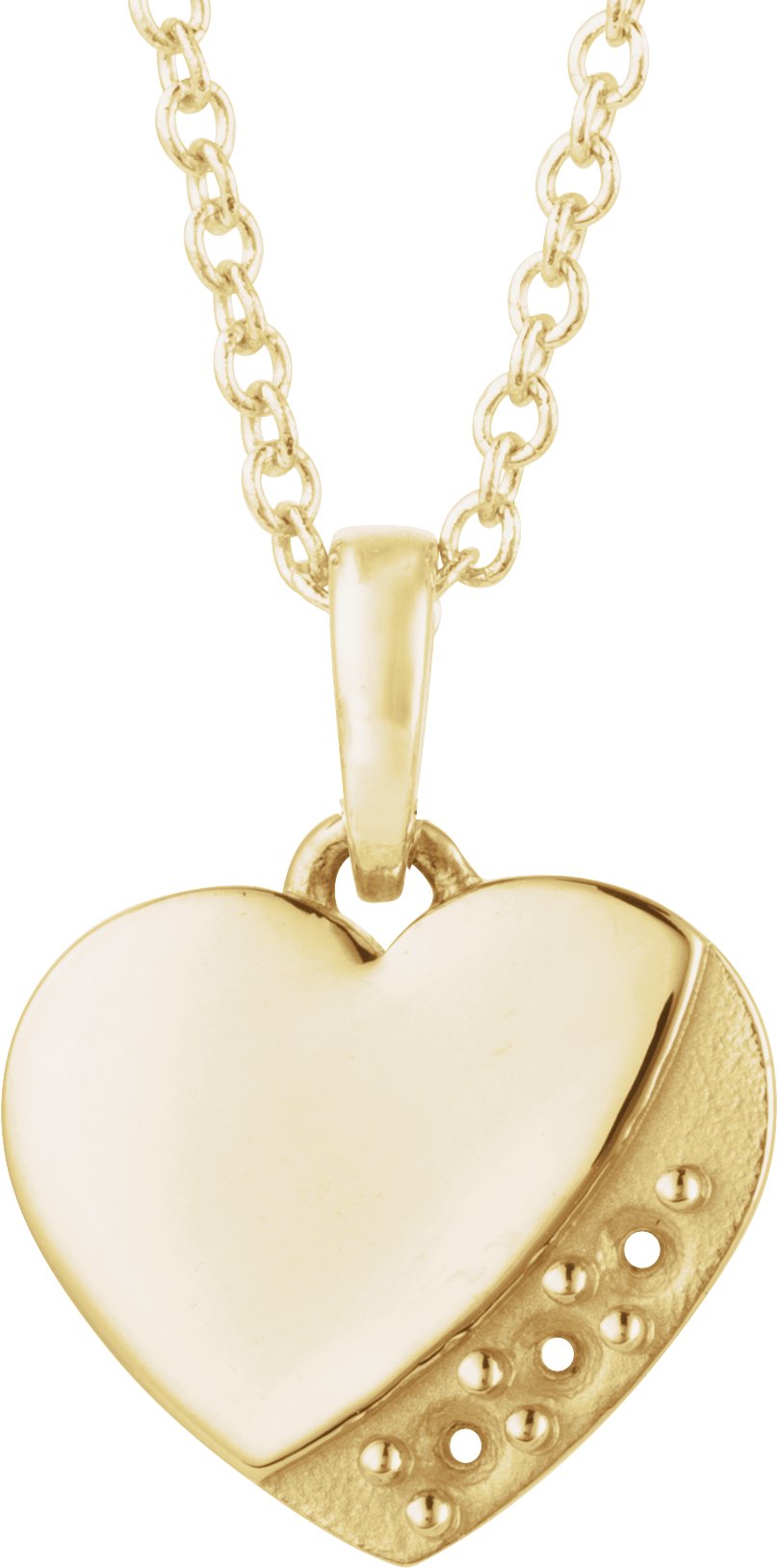 Engravable Family Heart Necklace or Pendant