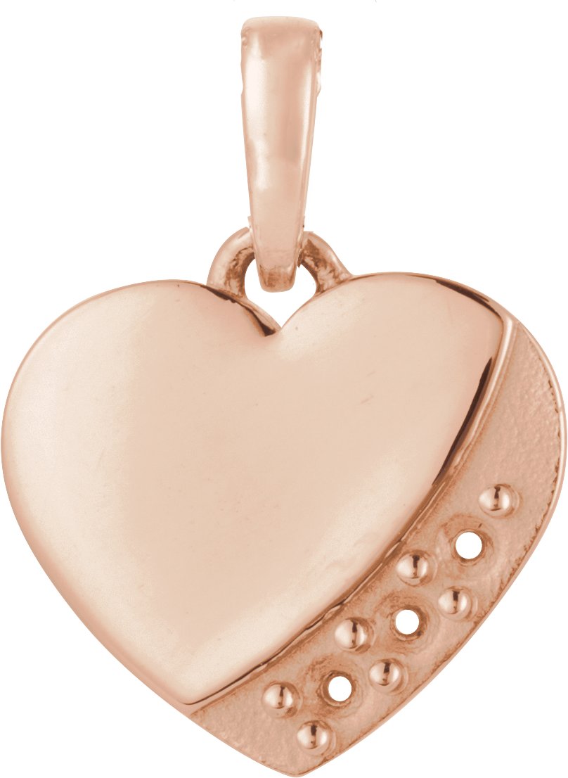 Engravable Family Heart Necklace or Pendant