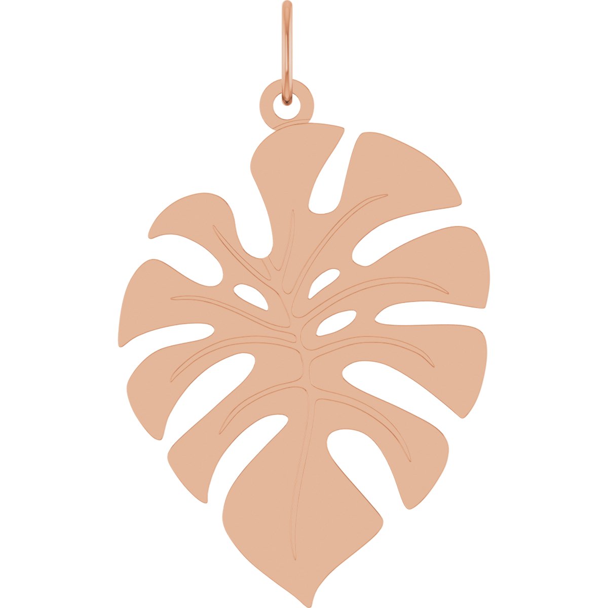 Monstera Leaf Necklace or Pendant
