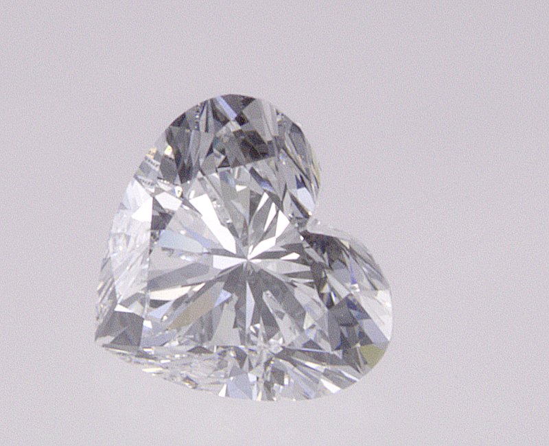 0.54 Carat Heart Cut Lab Diamond