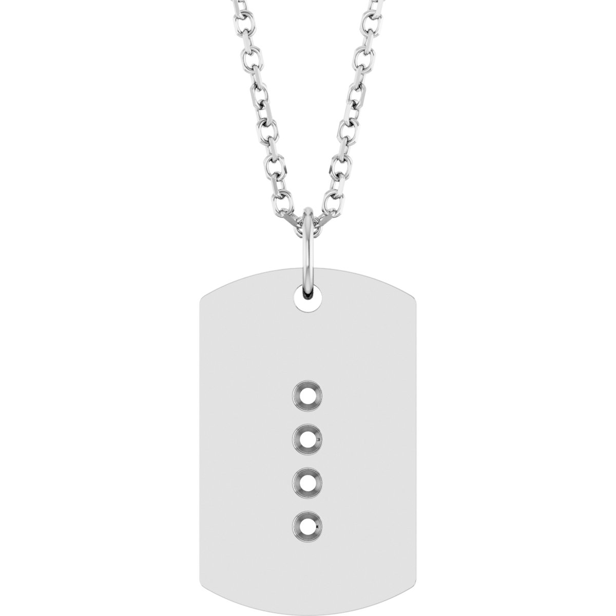 Family Dog Tag Necklace or Pendant