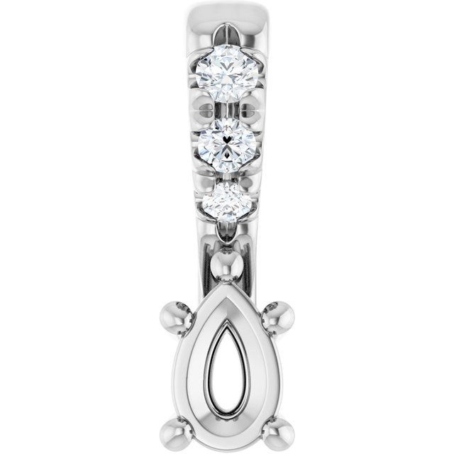 14k White Gold
