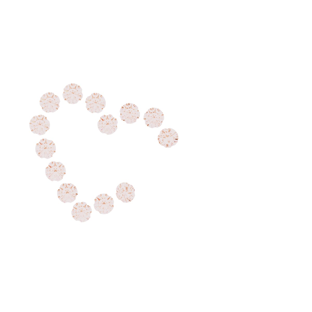 Family Heart Necklace or Center