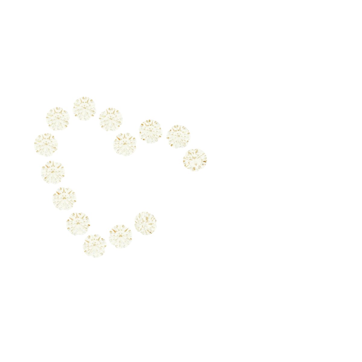 Family Heart Necklace or Center