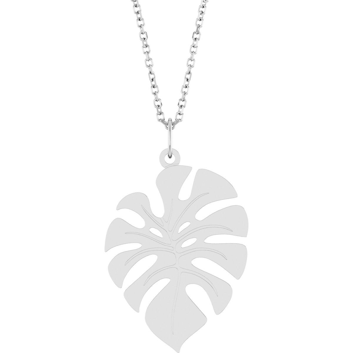 Monstera Leaf Necklace or Pendant