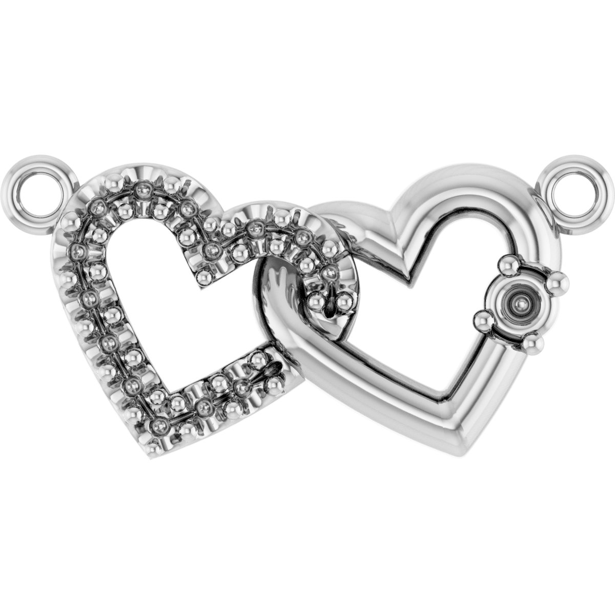 Family Heart Necklace or Center