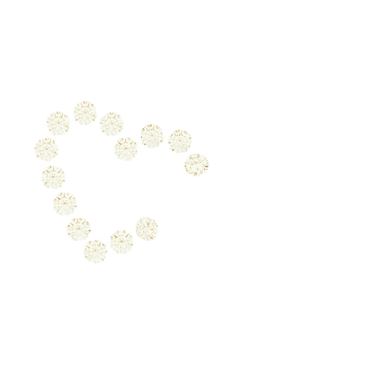 Family Heart Necklace or Center