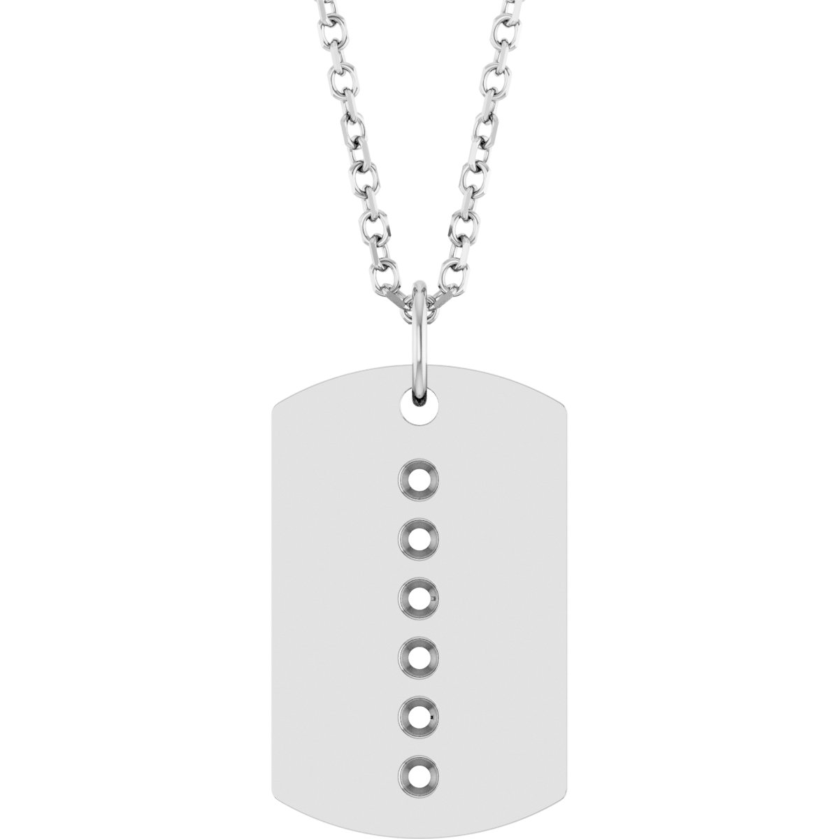 Family Dog Tag Necklace or Pendant