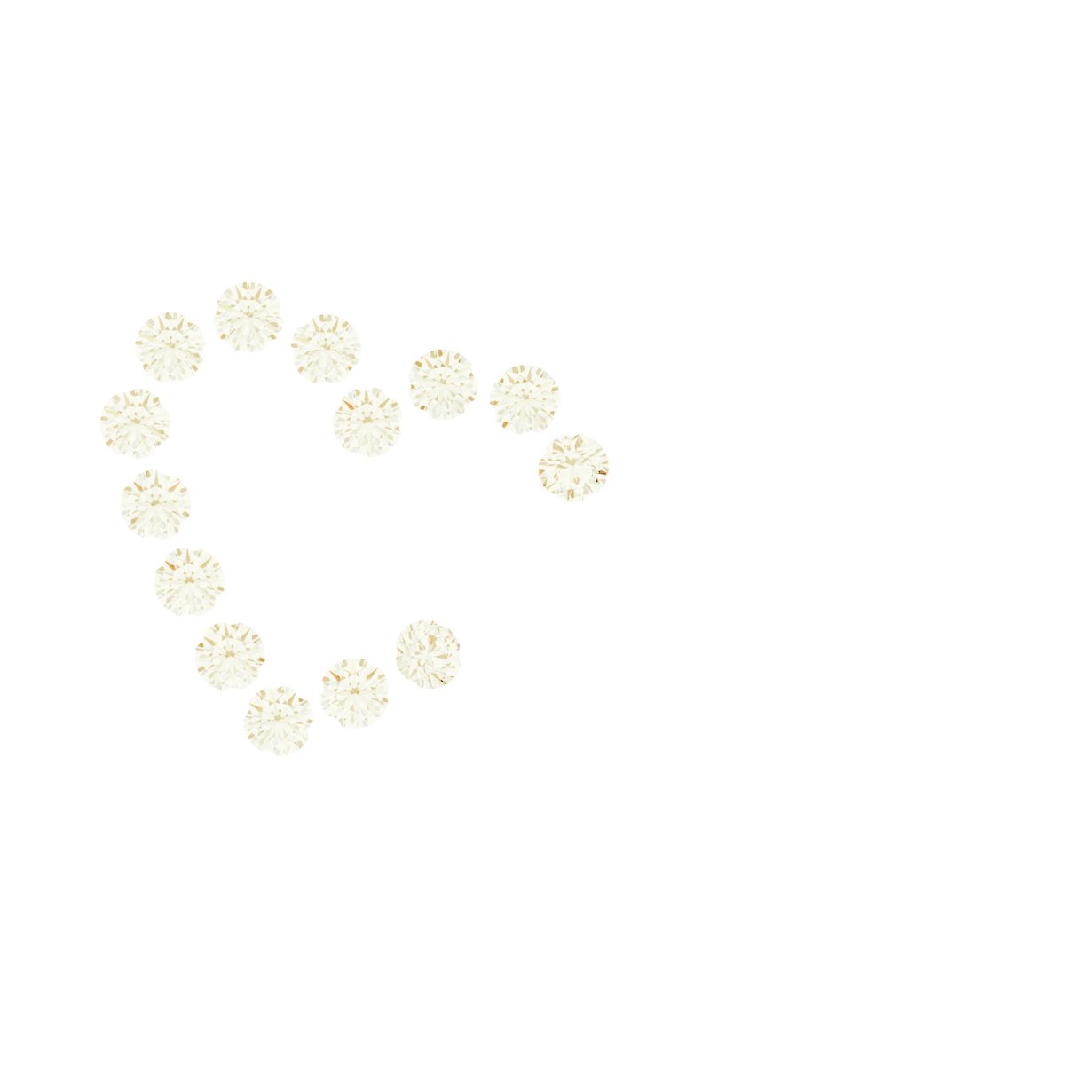 Family Heart Necklace or Center