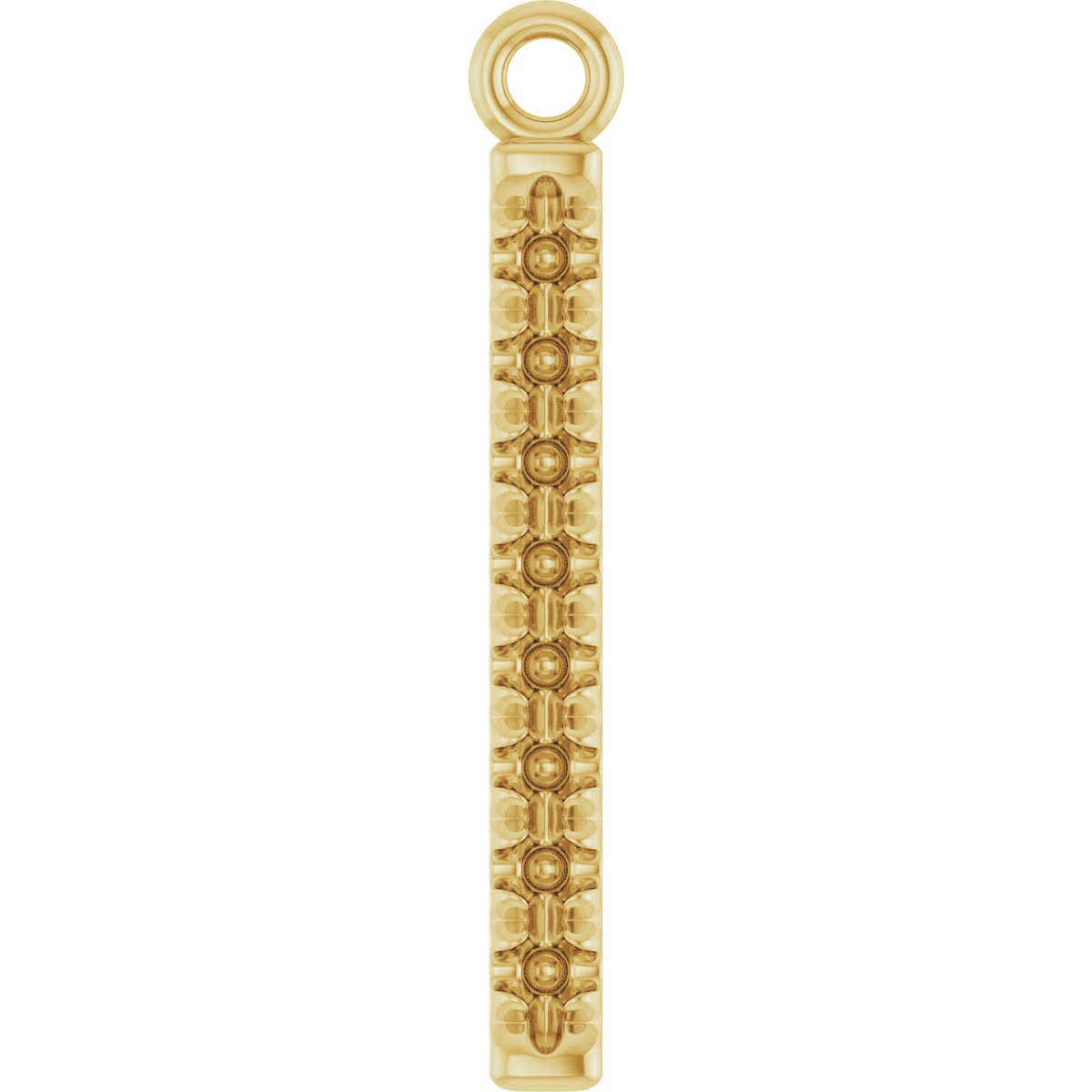 Accented Bar Dangle