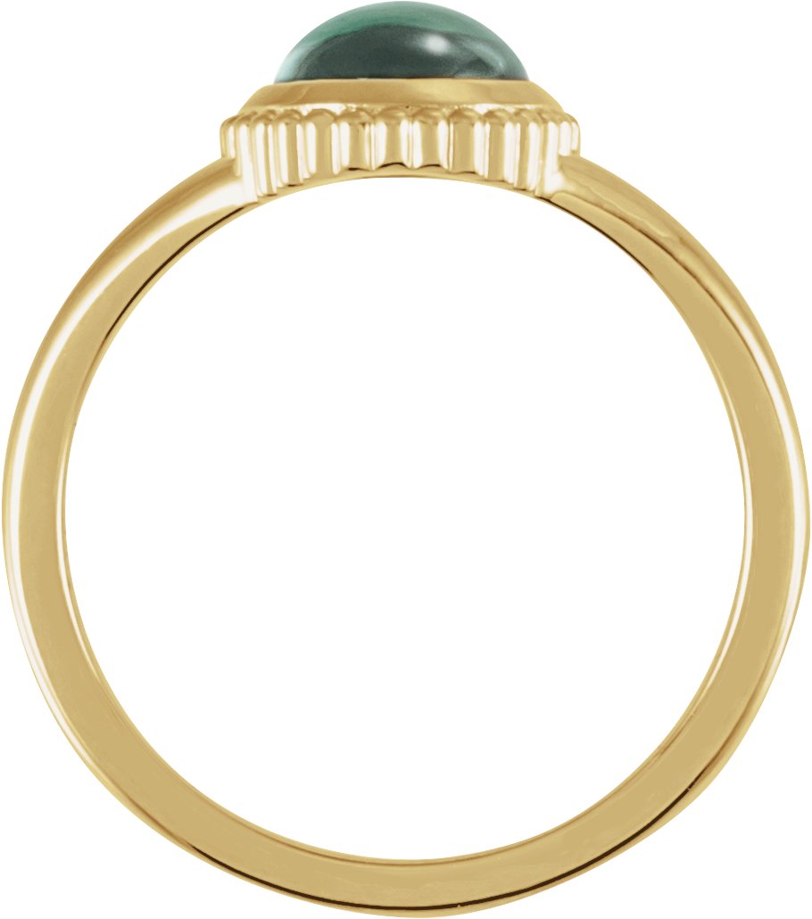 Alternative view of Cabochon Ring
