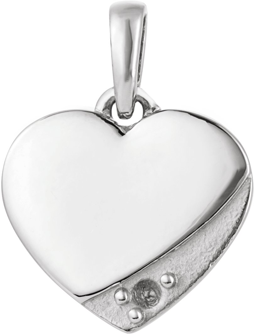 Engravable Family Heart Necklace or Pendant