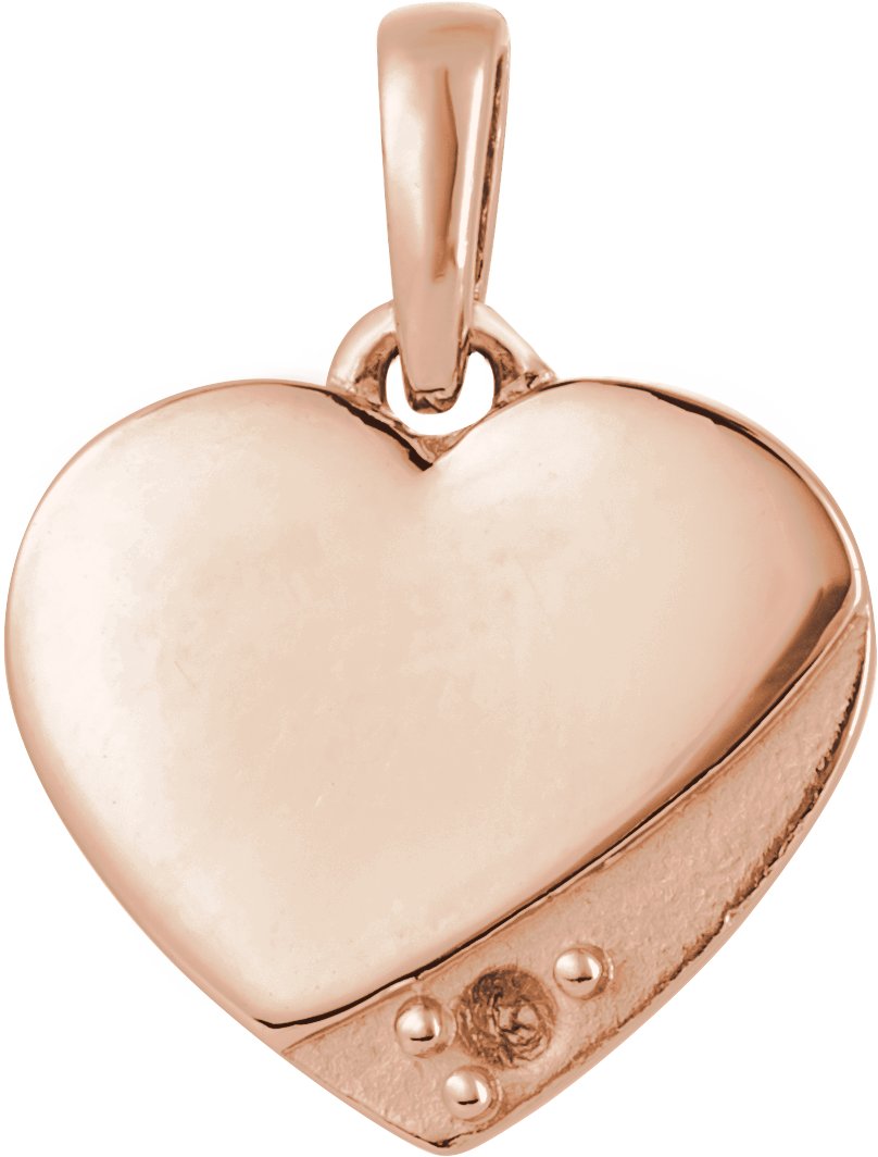 Engravable Family Heart Necklace or Pendant