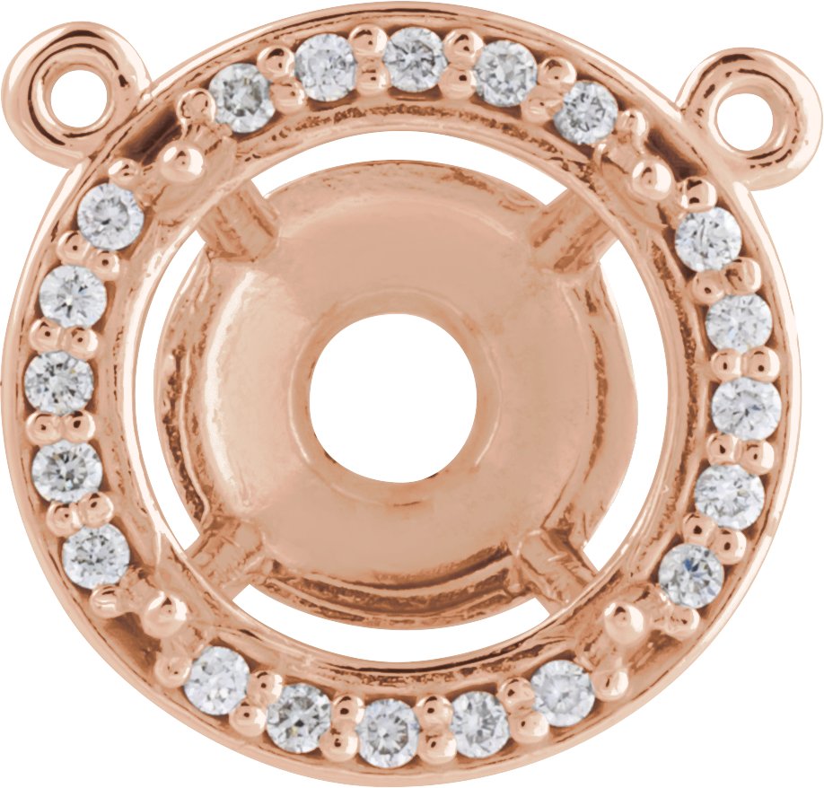 Halo-Style Necklace Center