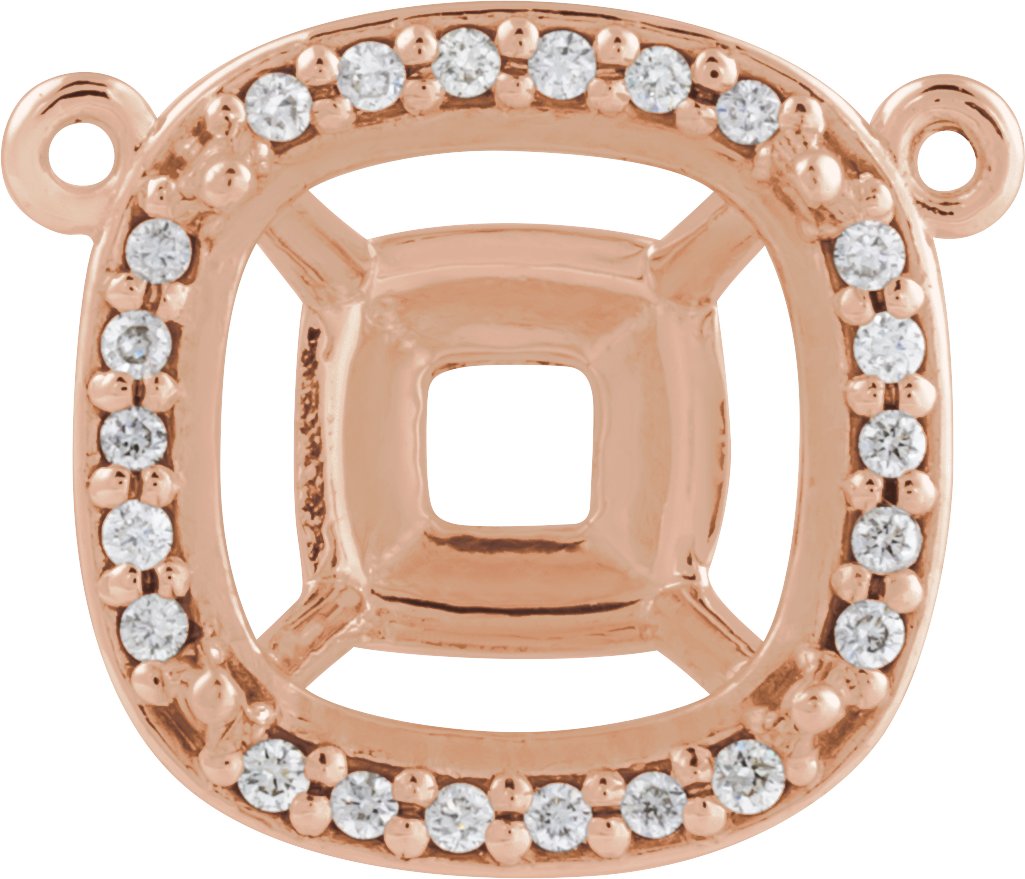 Halo-Style Necklace Center