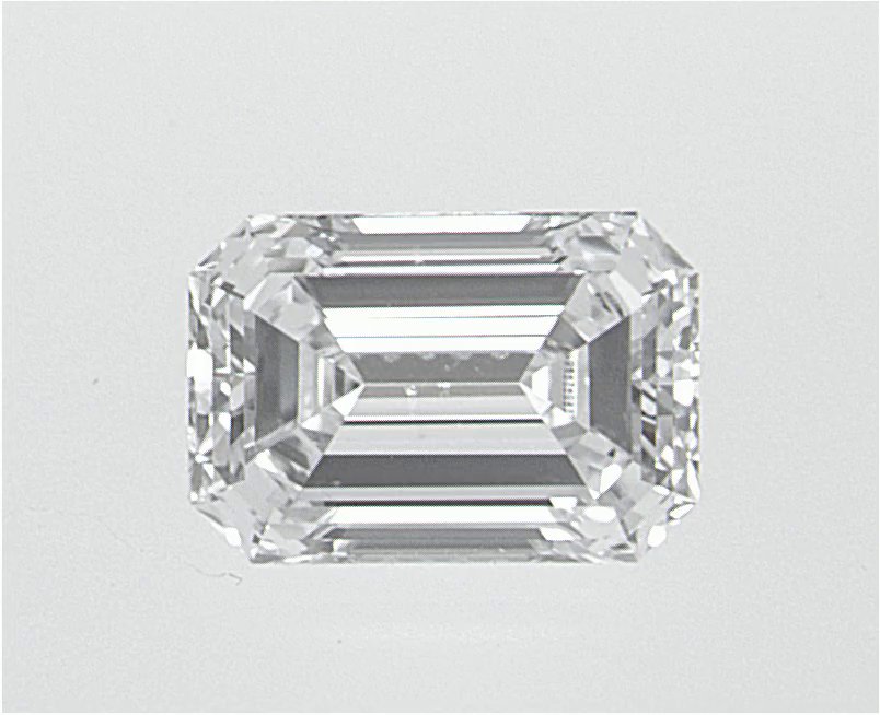 0.55 Carat Emerald Cut Lab Diamond