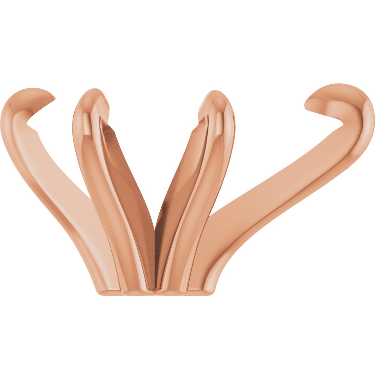Pre-Notched Claw-Prong Shank Setting