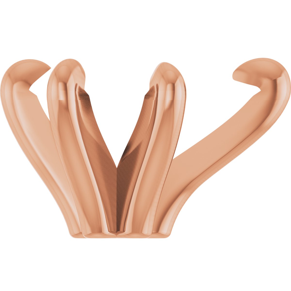 Pre-Notched Claw-Prong Shank Setting