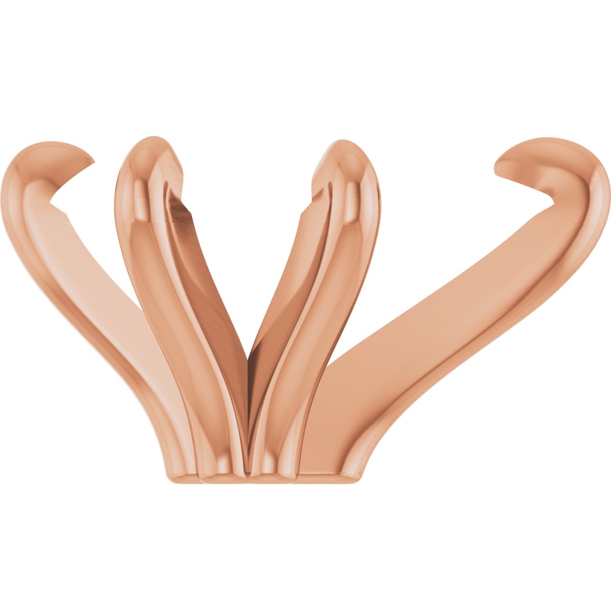 Pre-Notched Claw-Prong Shank Setting