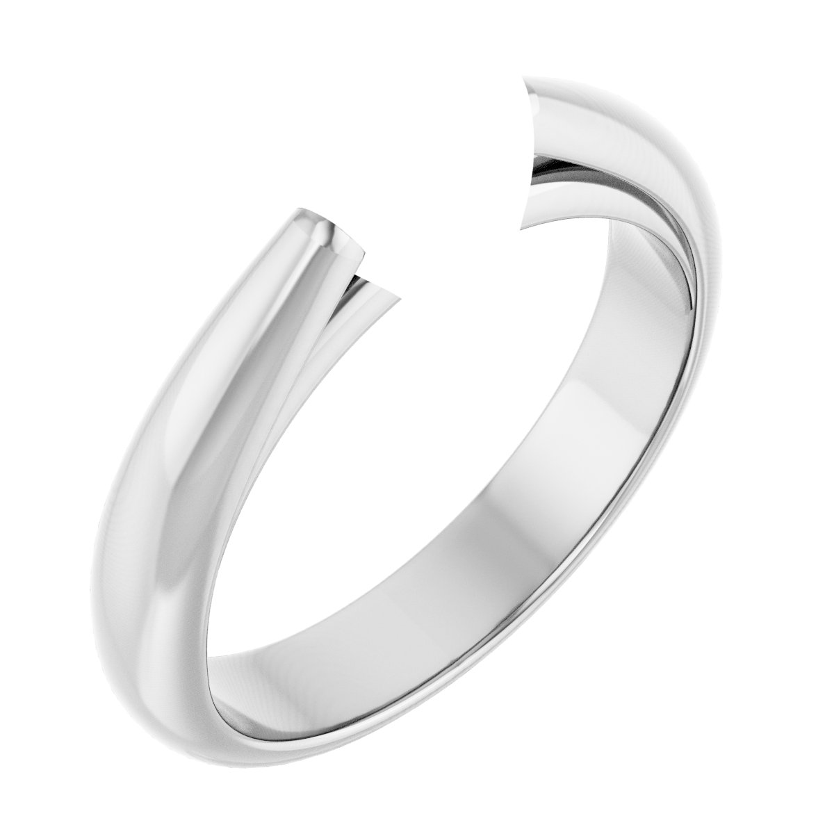 Bezel-Set Solitaire Engagement Ring