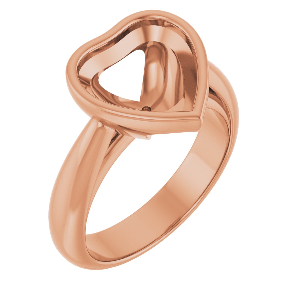 Bezel-Set Solitaire Engagement Ring