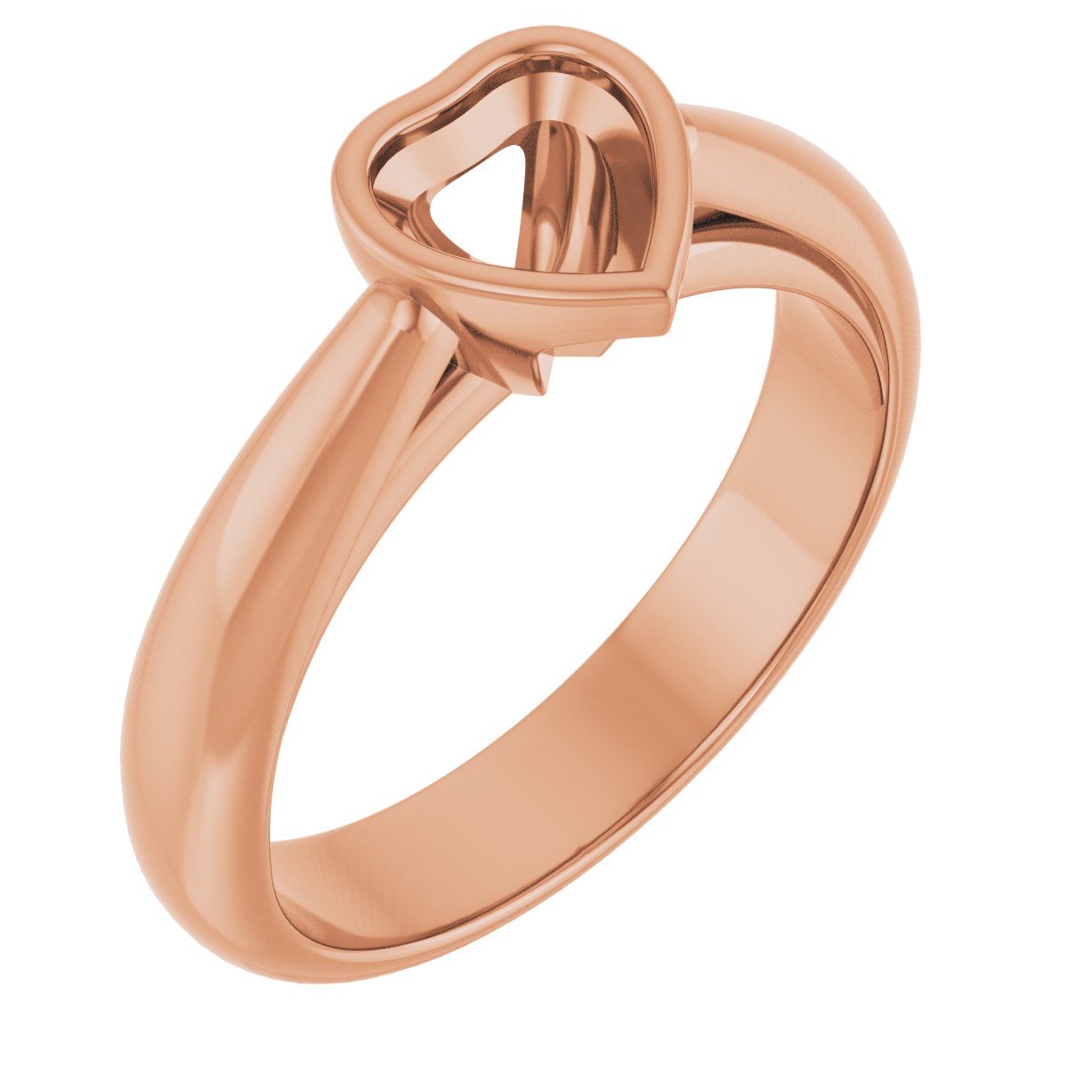 Bezel-Set Solitaire Engagement Ring