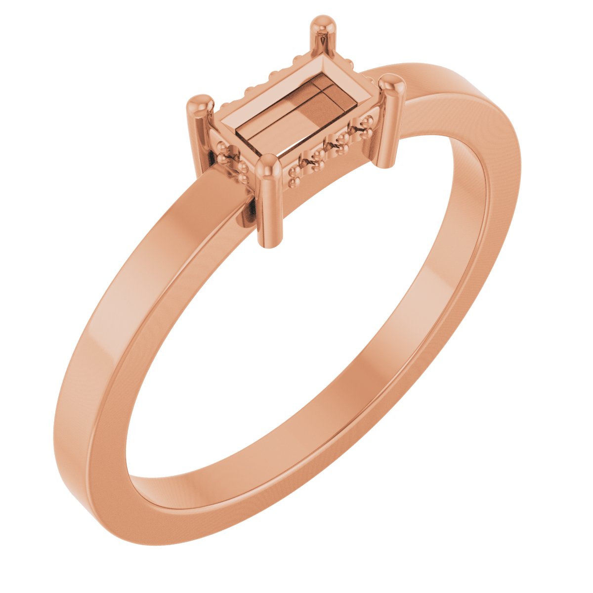 Hidden Halo-Style Ring