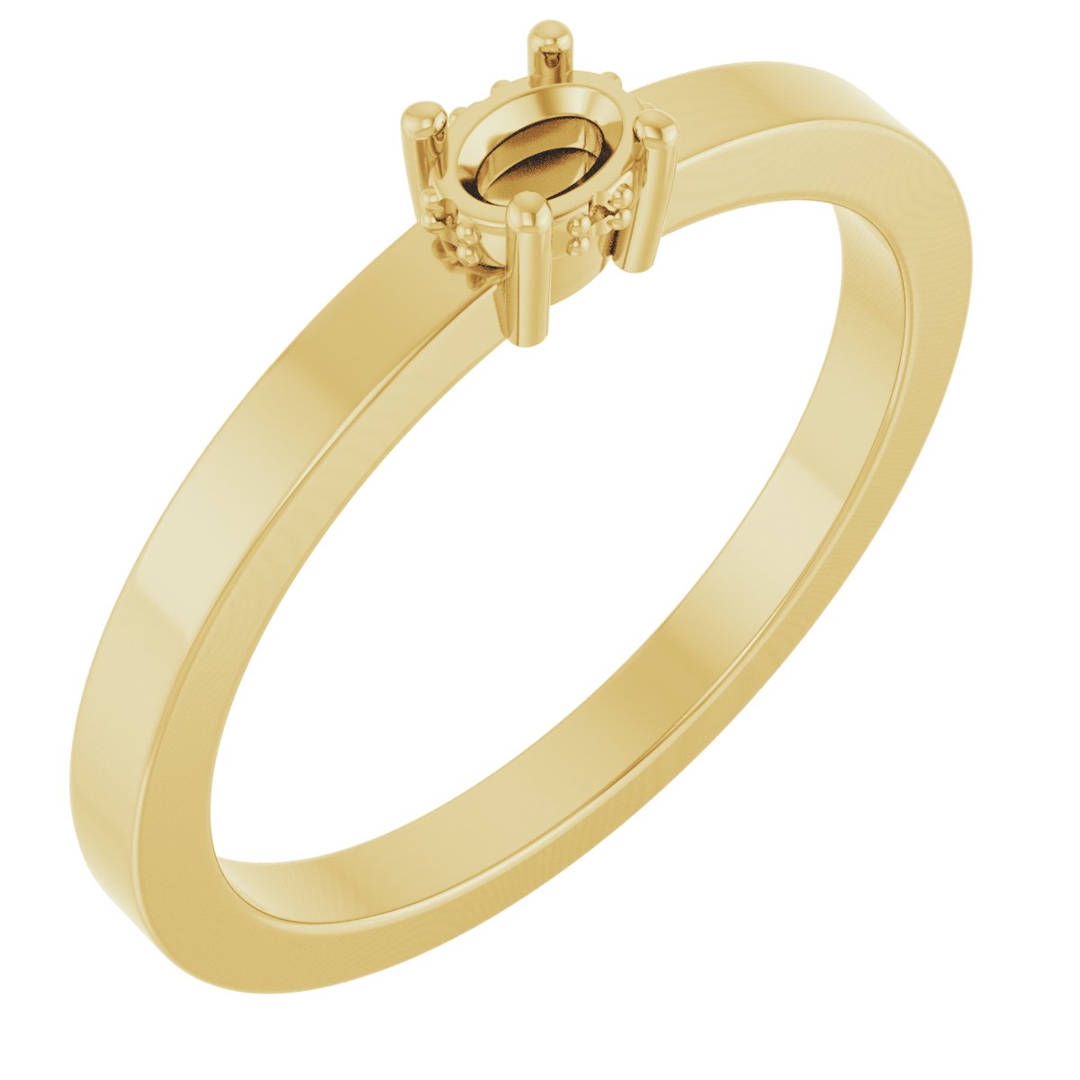 Hidden Halo-Style Ring
