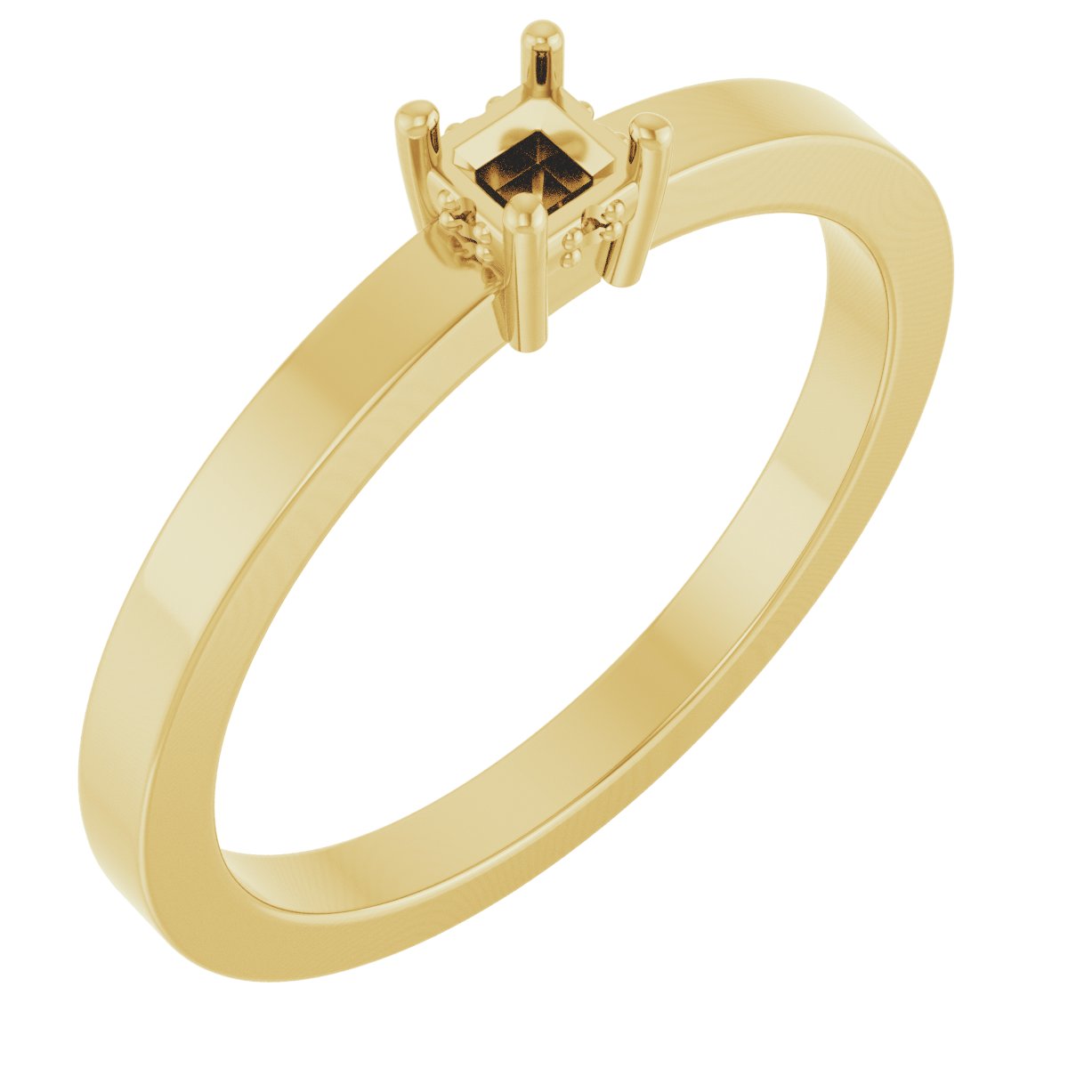 Hidden Halo-Style Ring