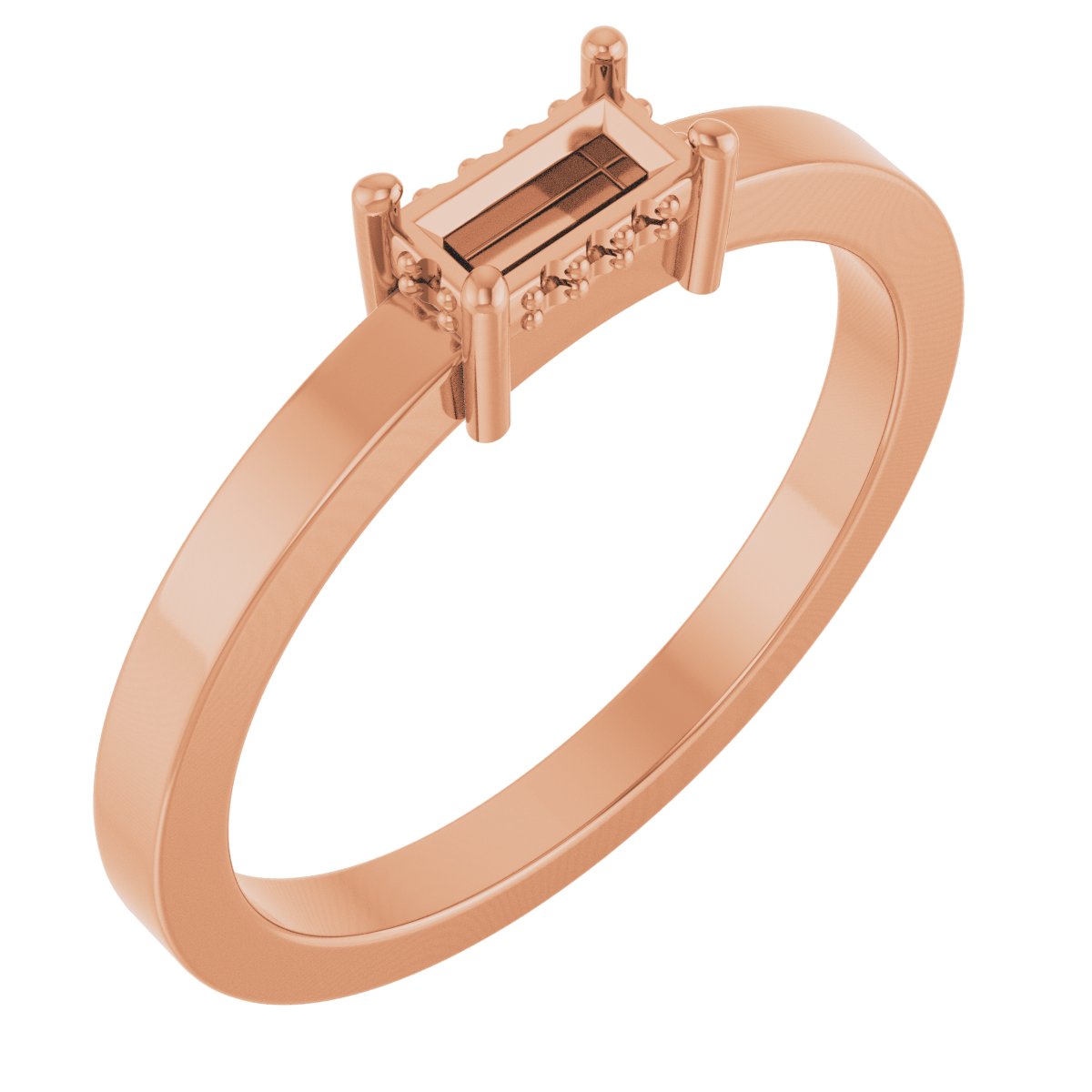 Hidden Halo-Style Ring