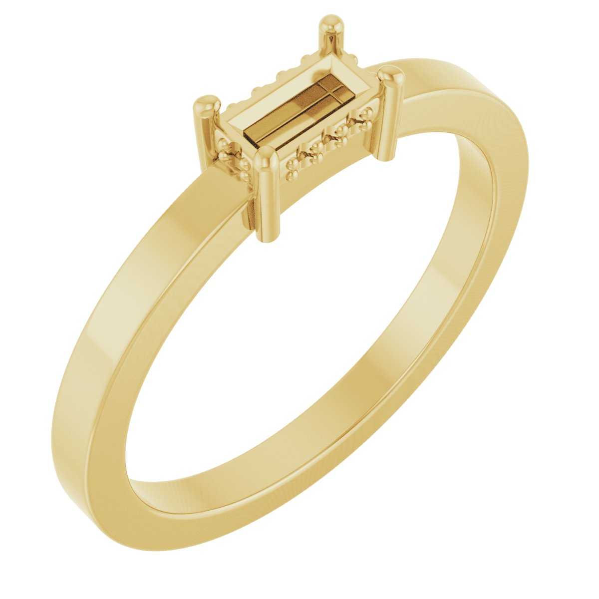 Hidden Halo-Style Ring