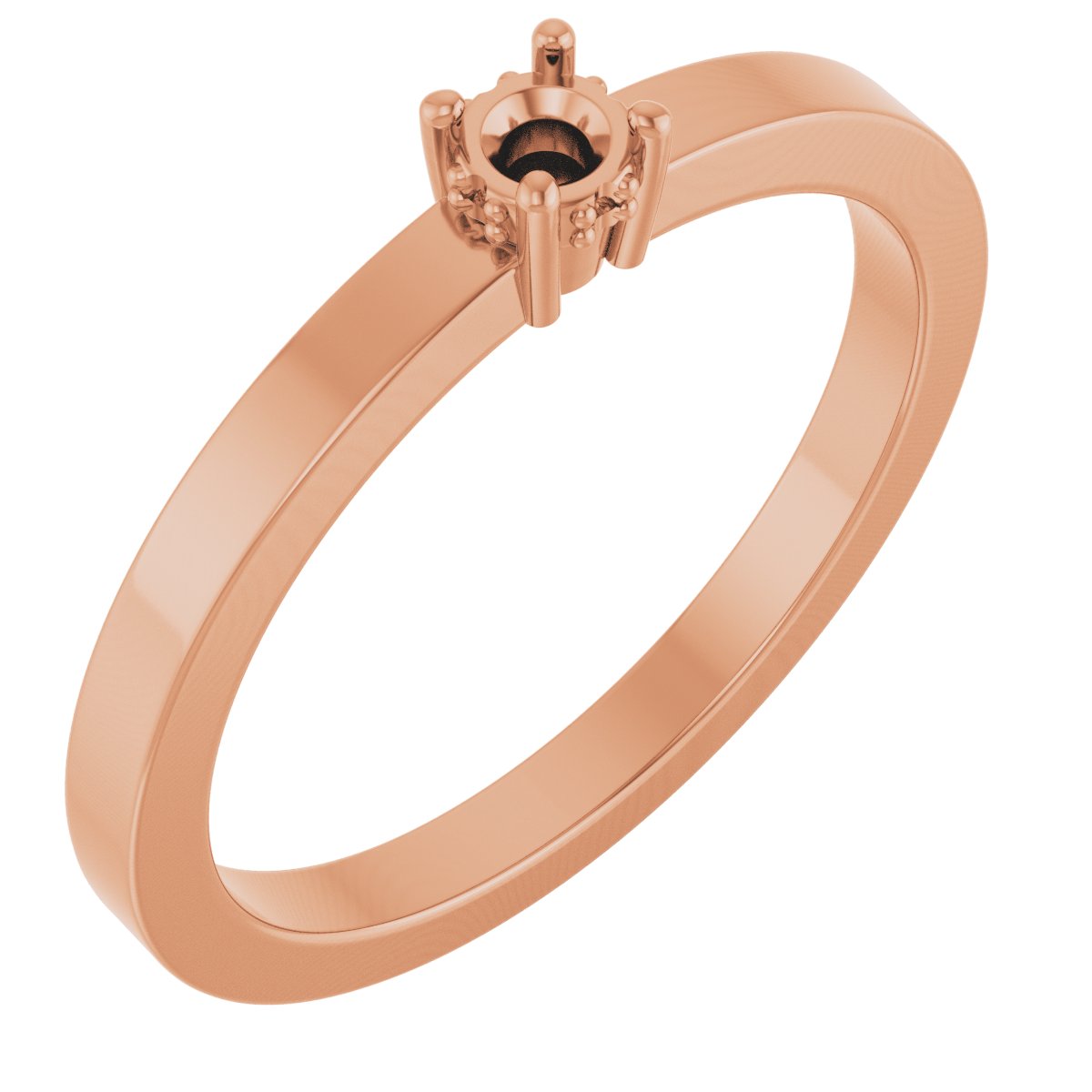 Hidden Halo-Style Ring