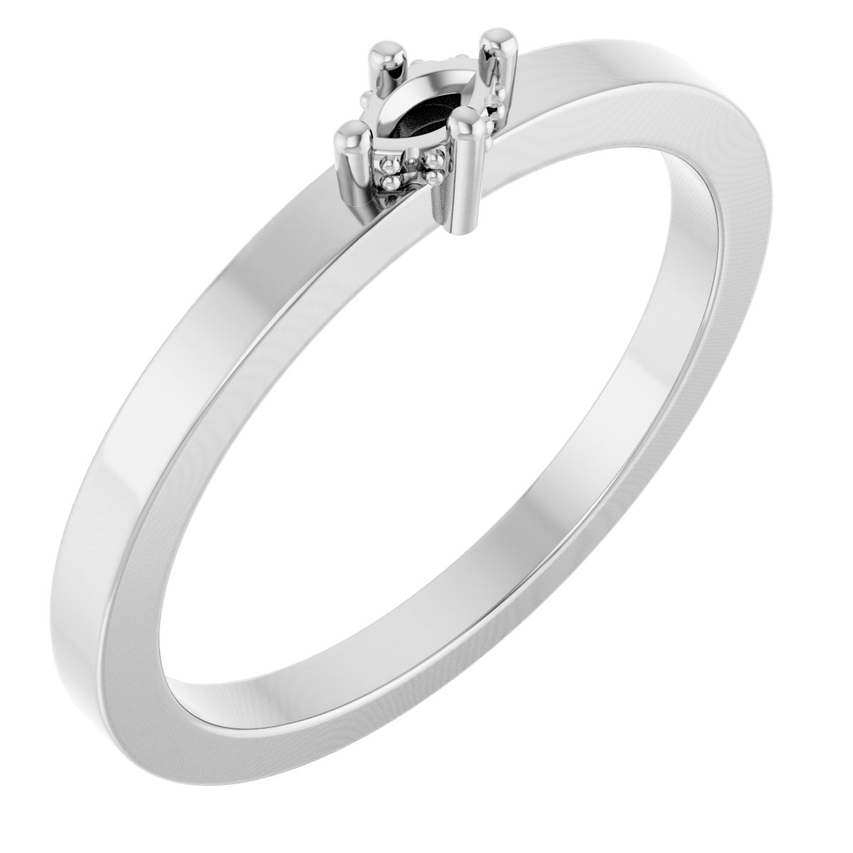 Hidden Halo-Style Ring
