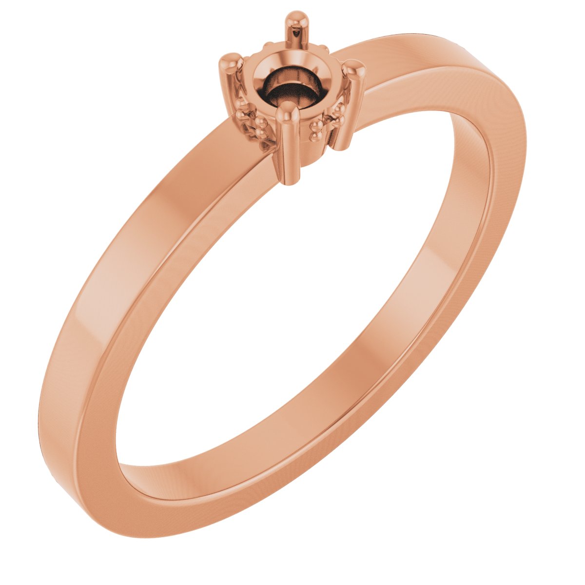 Hidden Halo-Style Ring