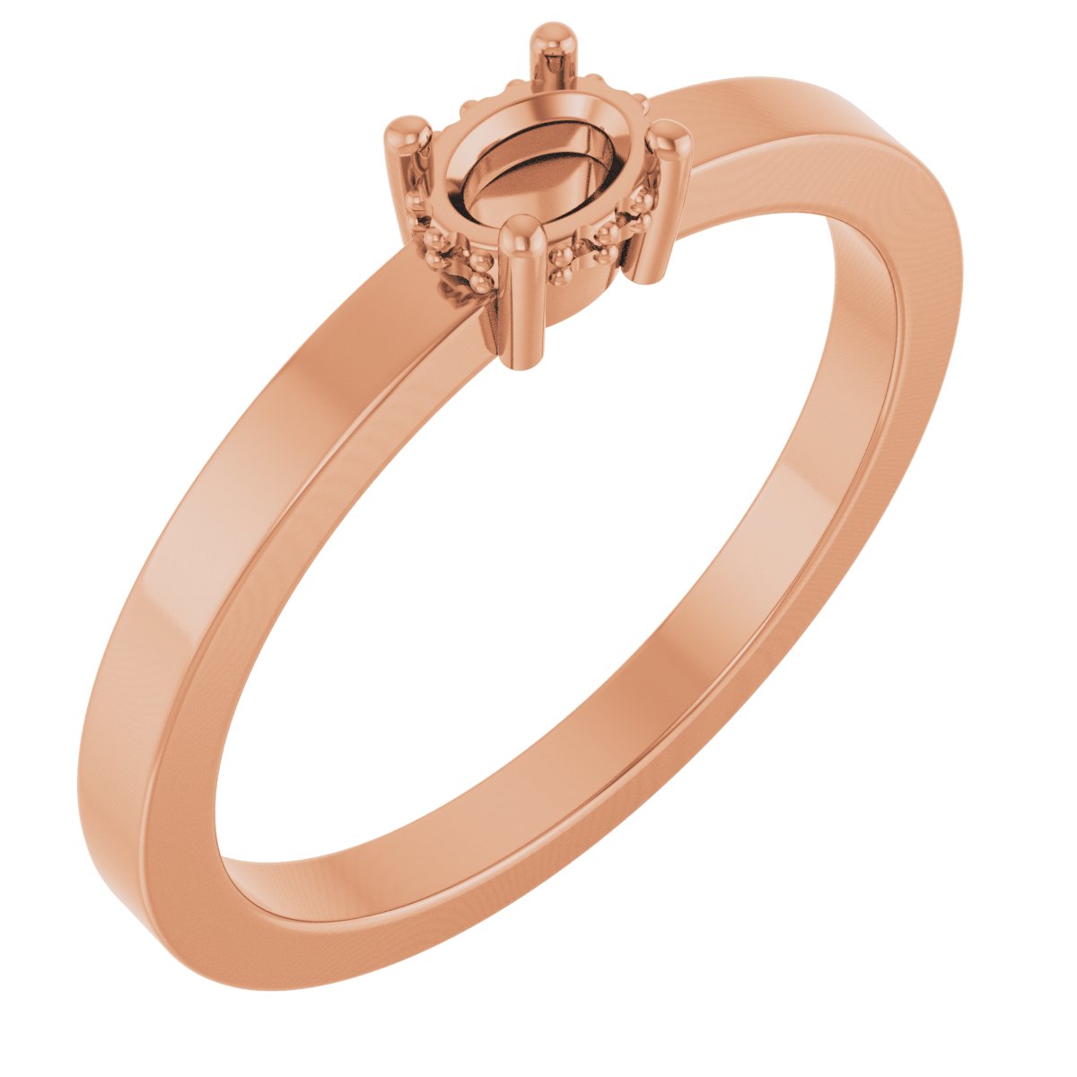 Hidden Halo-Style Ring