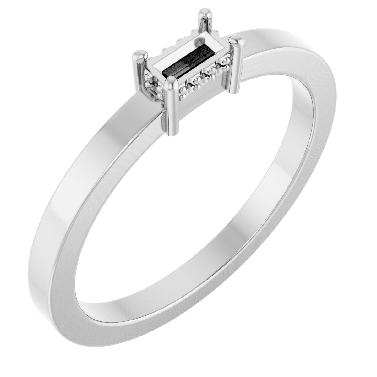 Hidden Halo-Style Ring
