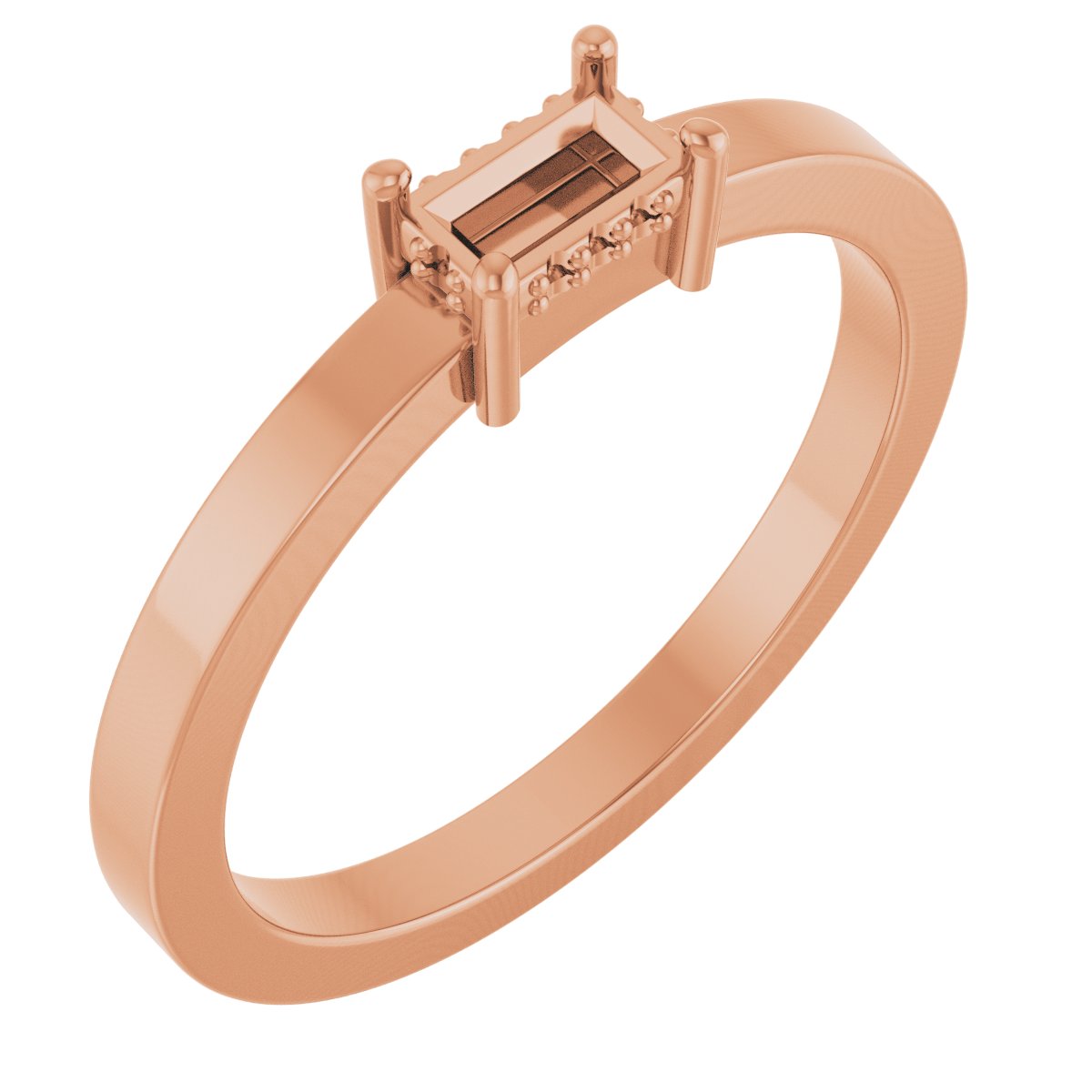 Hidden Halo-Style Ring