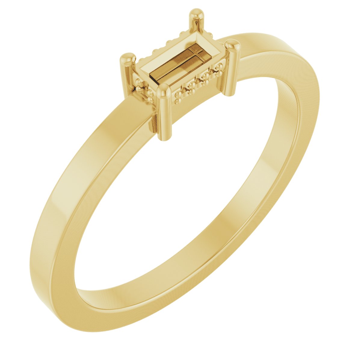 Hidden Halo-Style Ring
